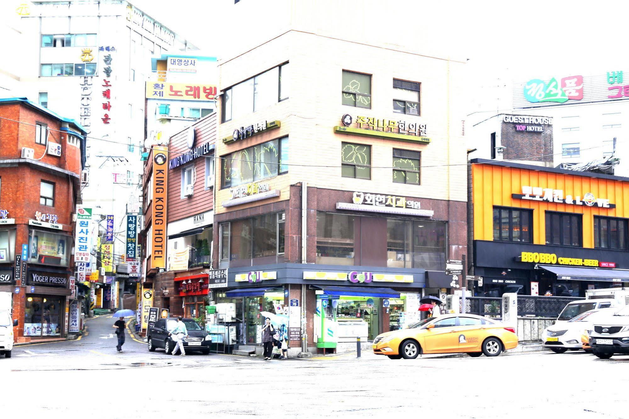 סיאול Kingkong Hotel Myeongdong מראה חיצוני תמונה